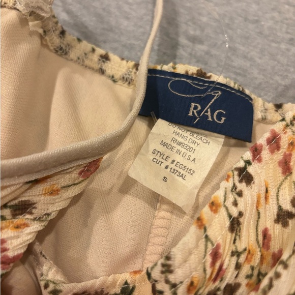 Vintage Floral Dress + Shawl Cardigan - Picture 6 of 6